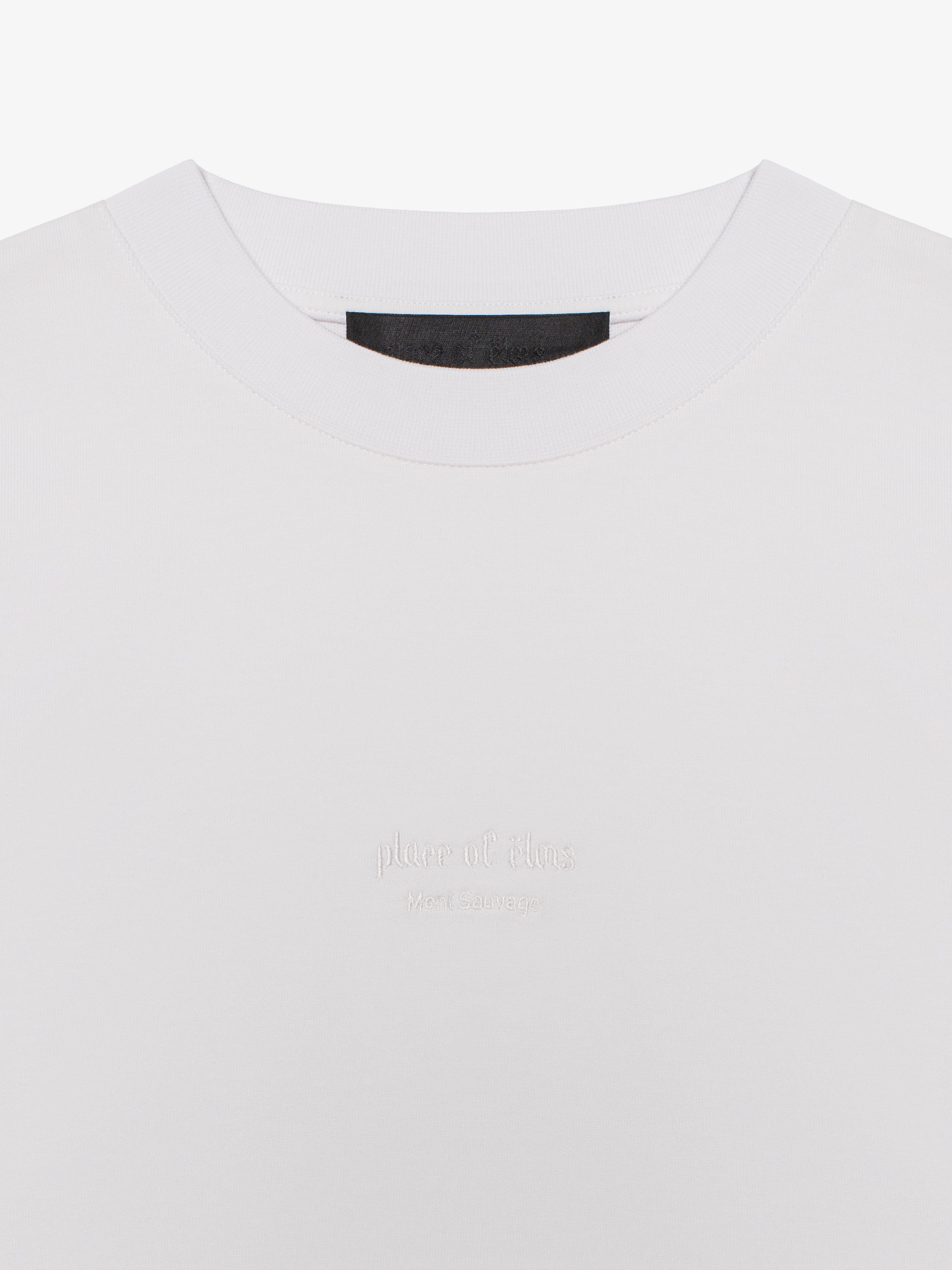 CLEAN WHITE T-SHIRT-T-shirts-Place of Elms