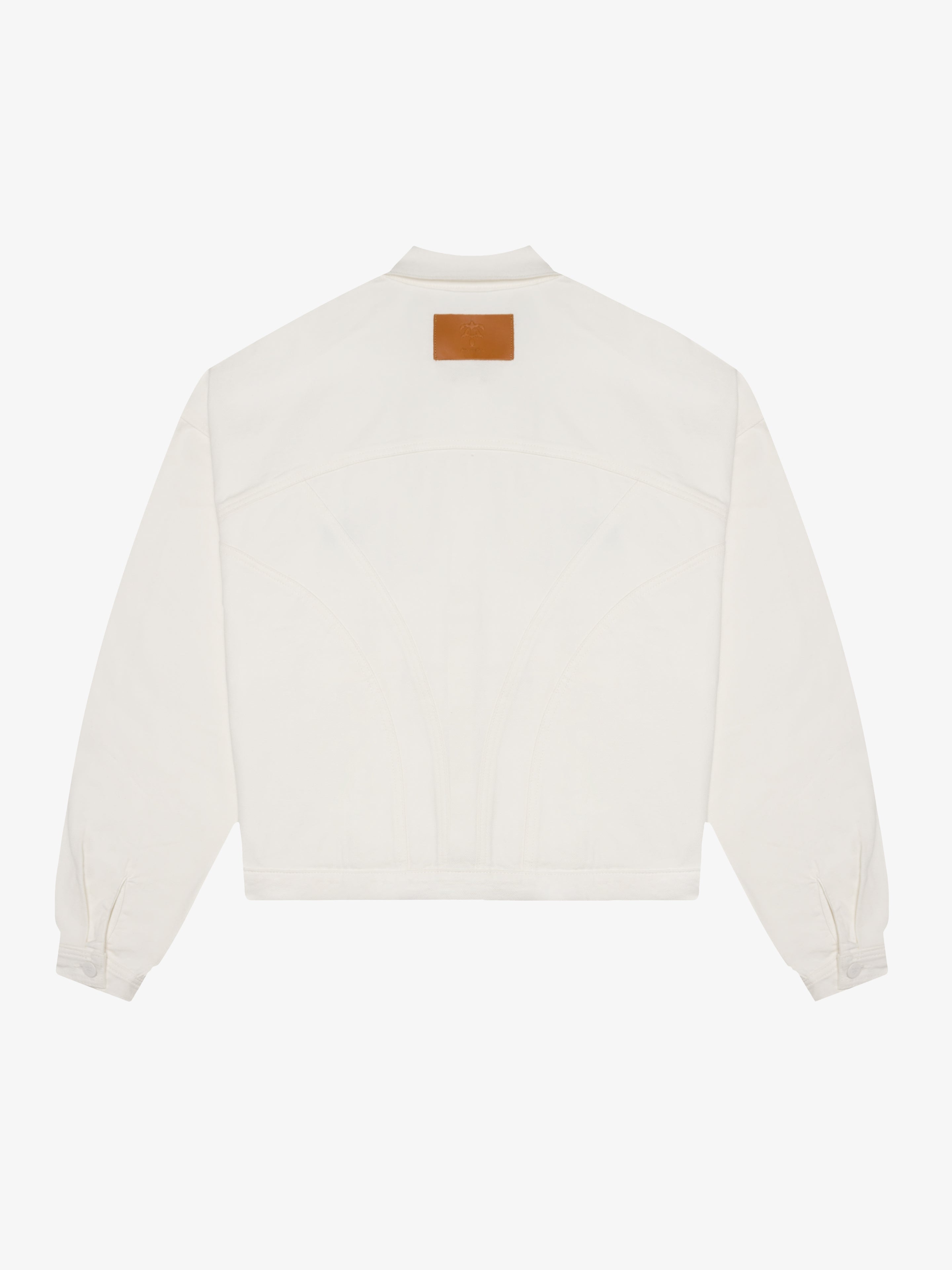 NATURAL DENIM JACKET-Denim Jackets-Place of Elms