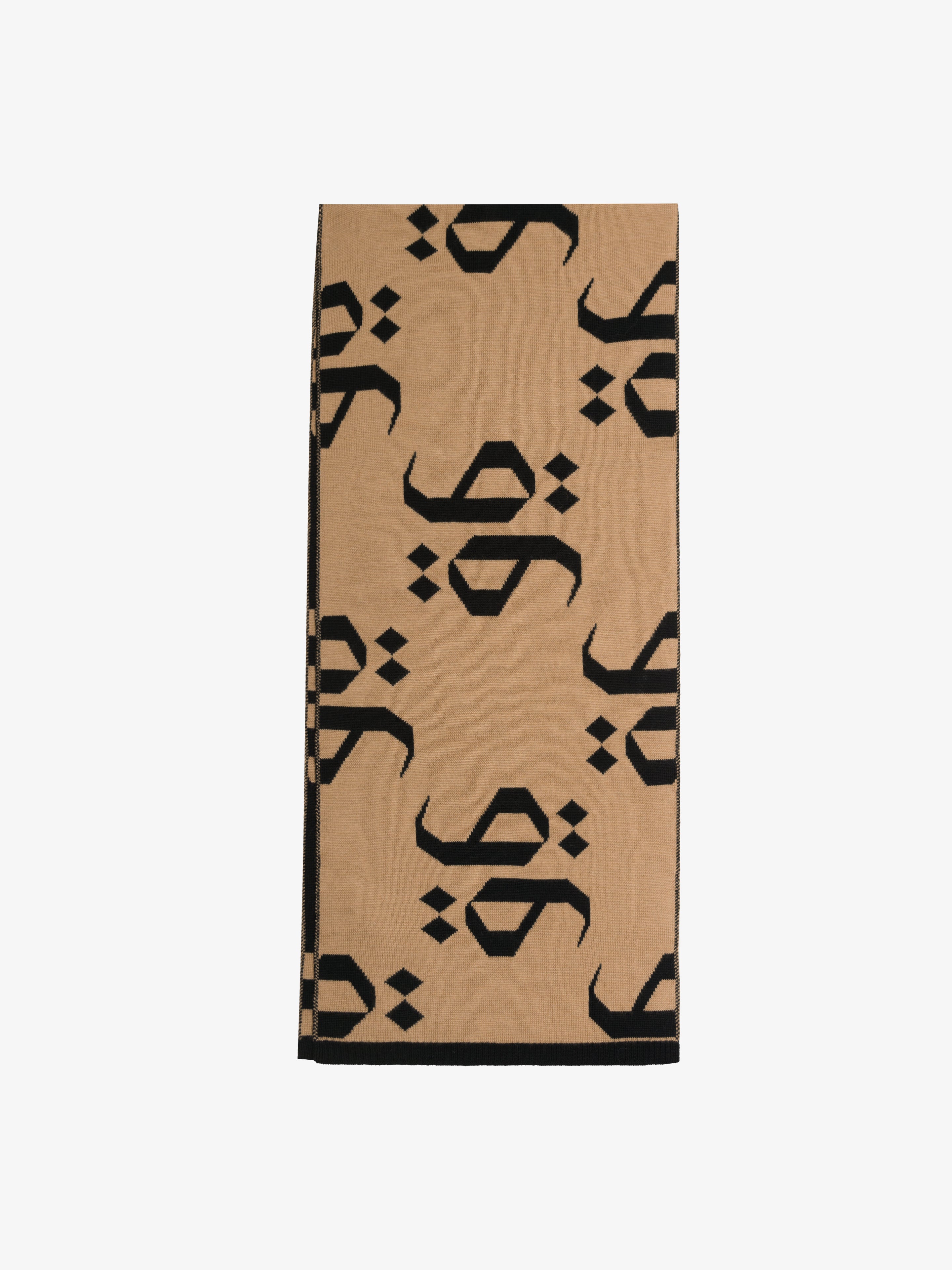 NERO CASTANO MONOLINK SCARF-Scarves-Place of Elms