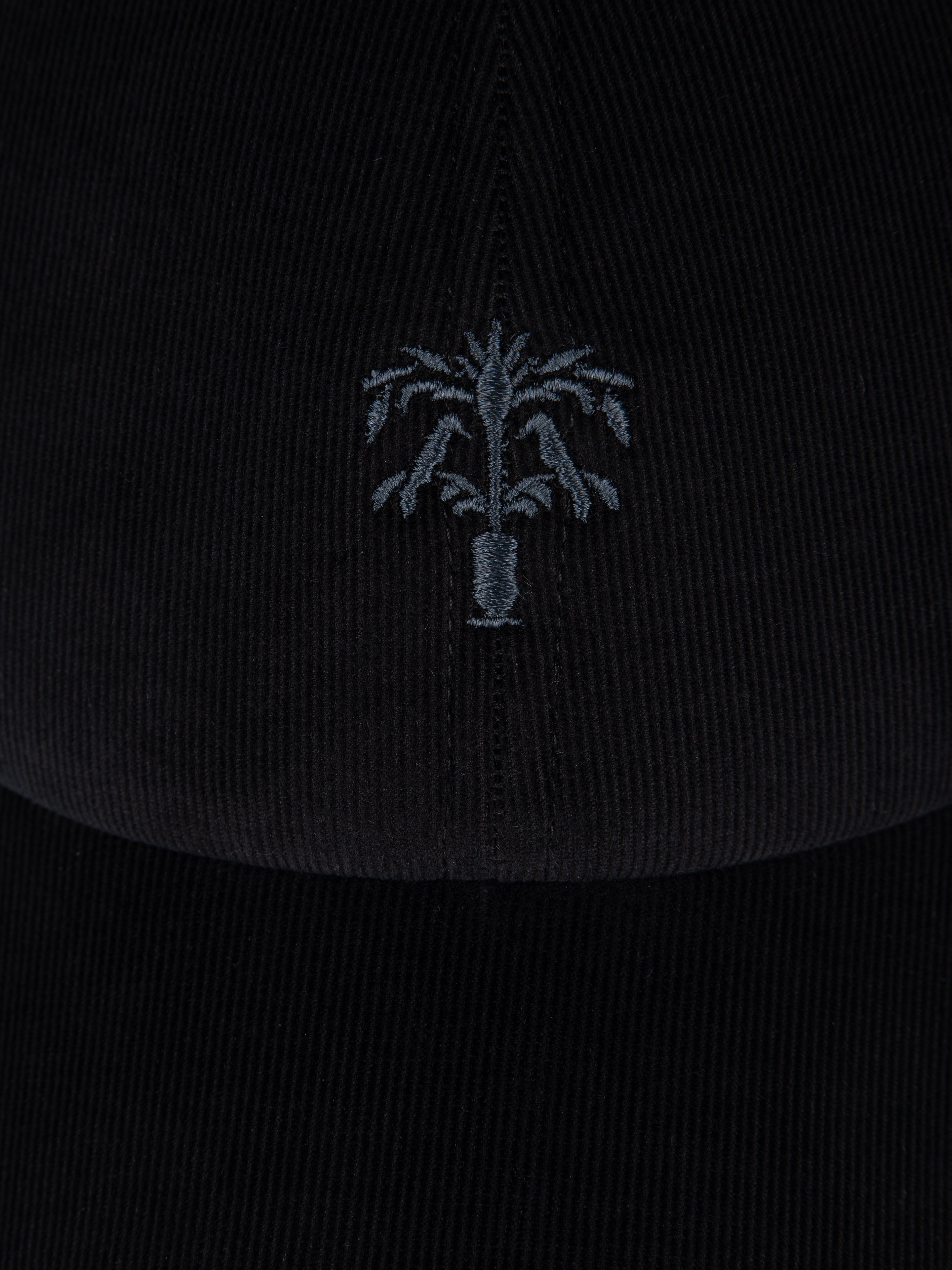 BLACK CAP IN CORDUROY