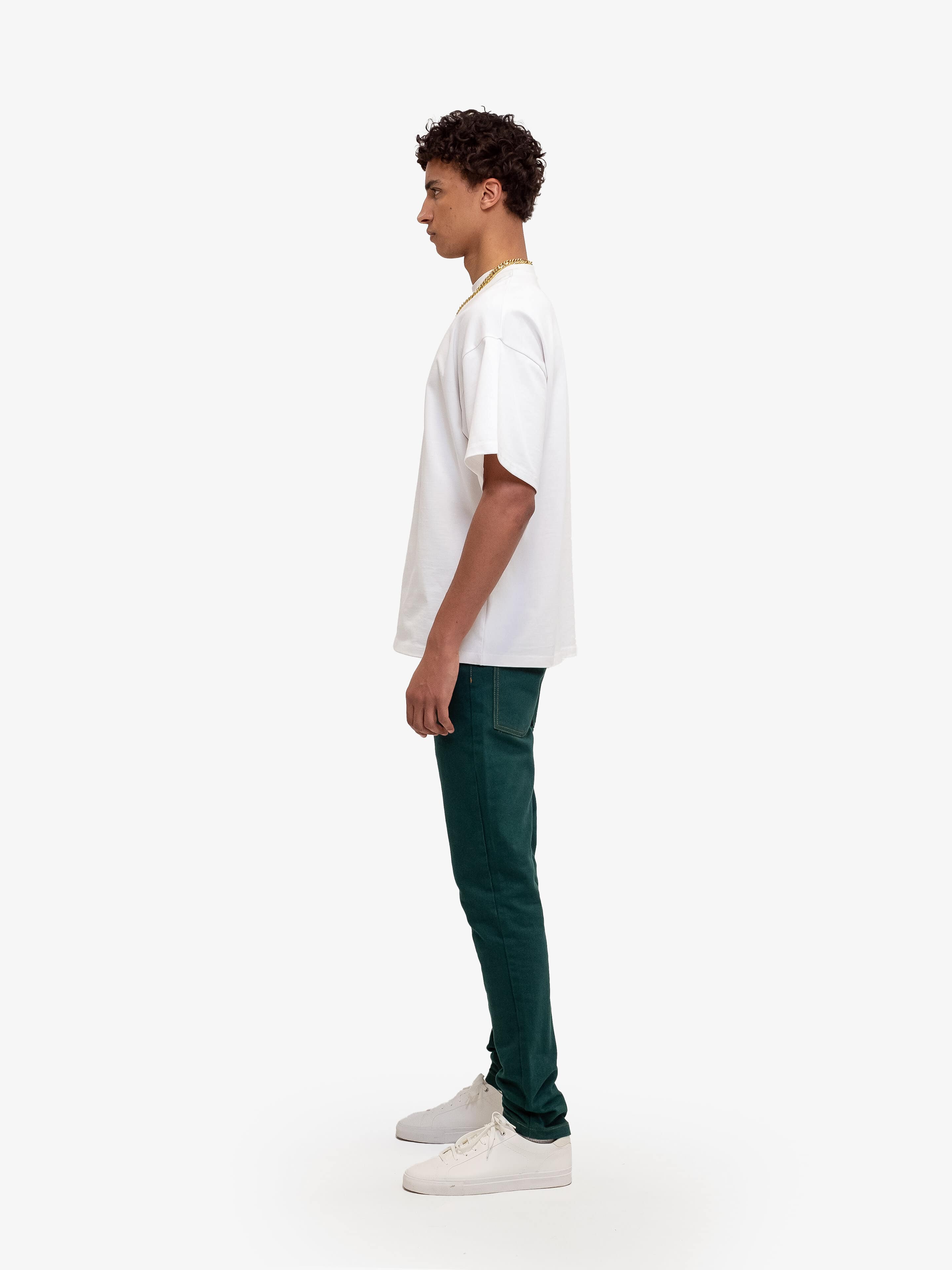 QUARTZ DENIM PANTS-Denim Pants-Place of Elms