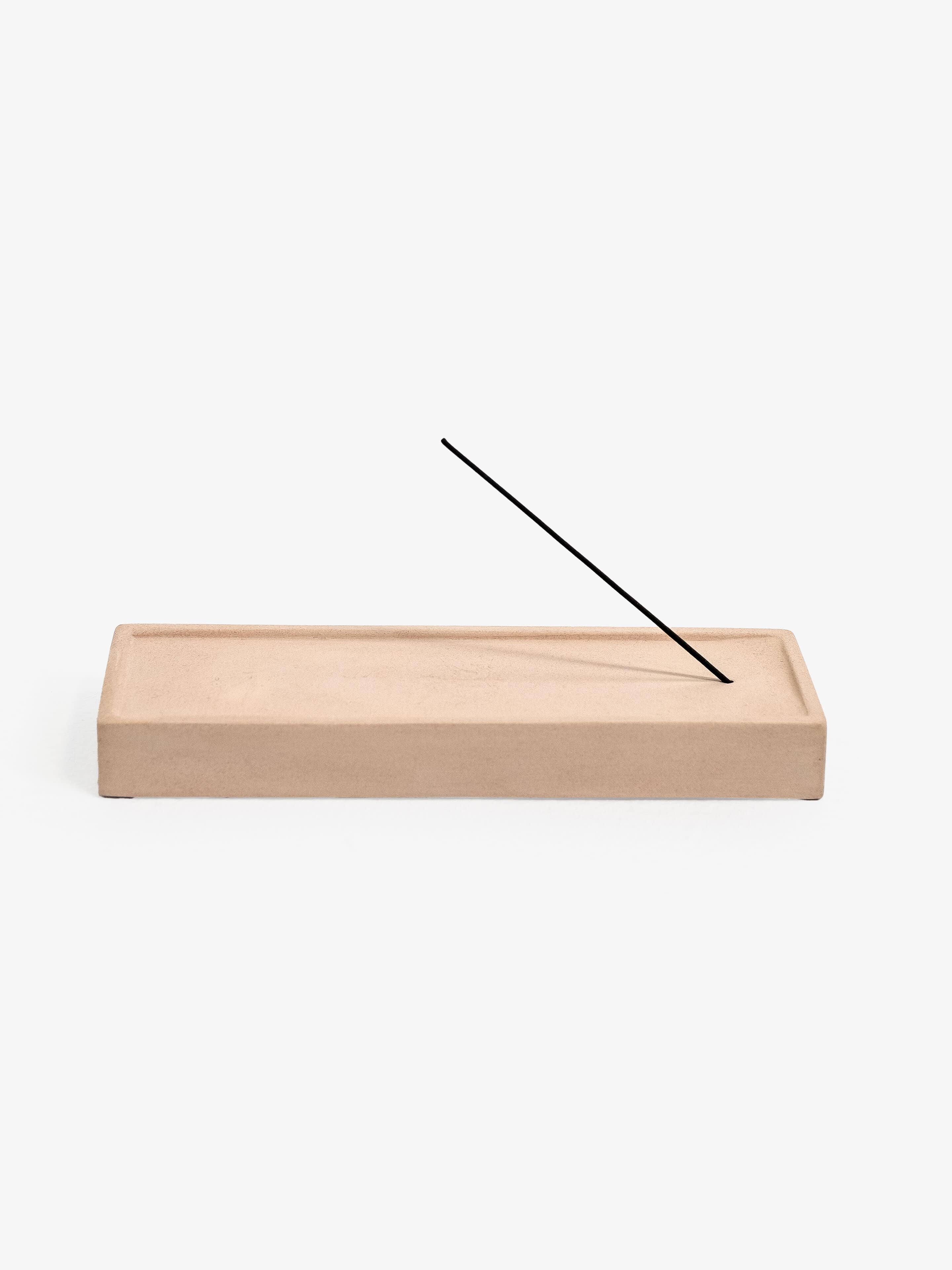 LIGHT HANDCRAFTED CLAY INCENSE HOLDER-Incense holders-Place of Elms