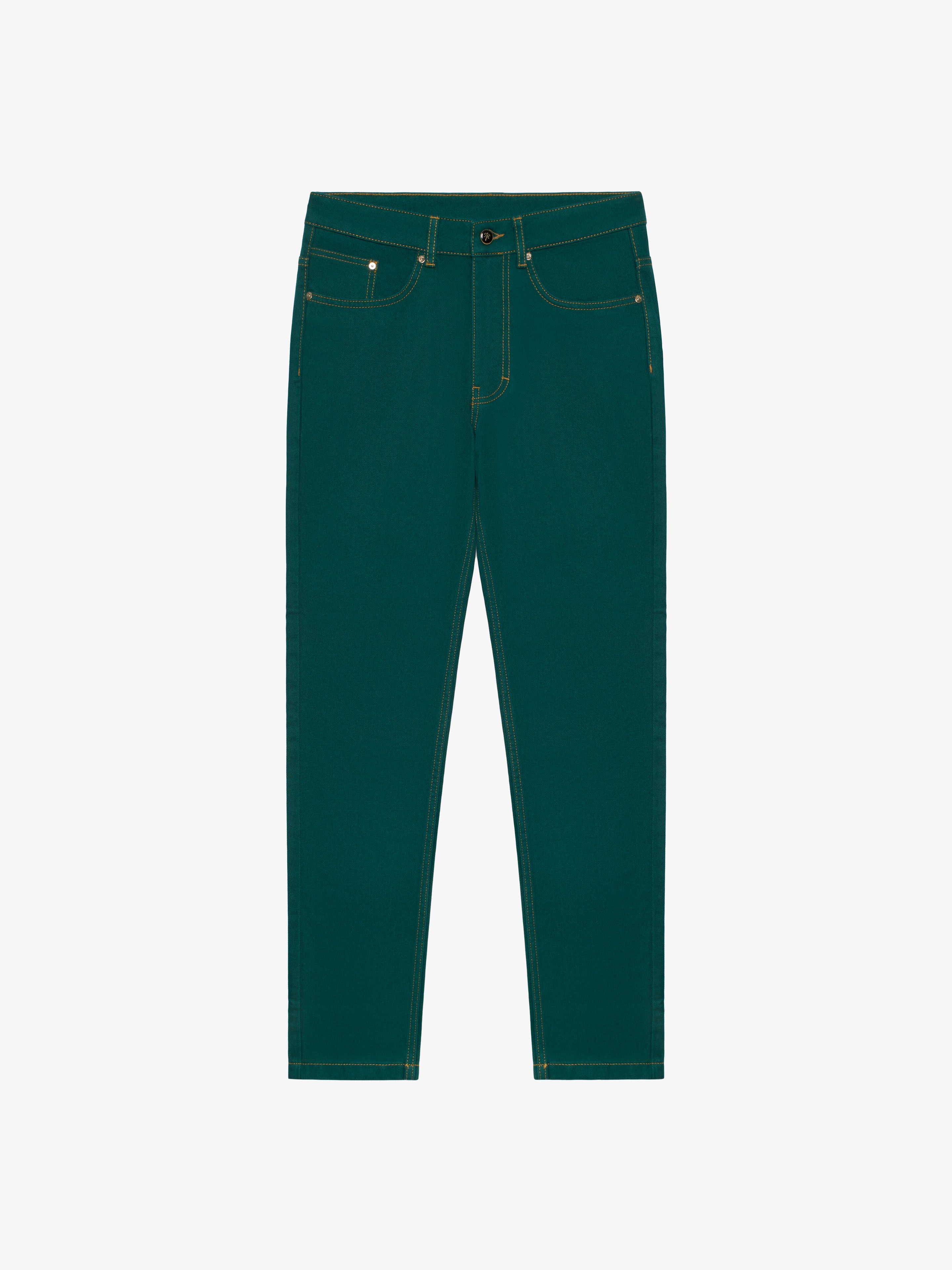 QUARTZ DENIM PANTS-Denim Pants-Place of Elms