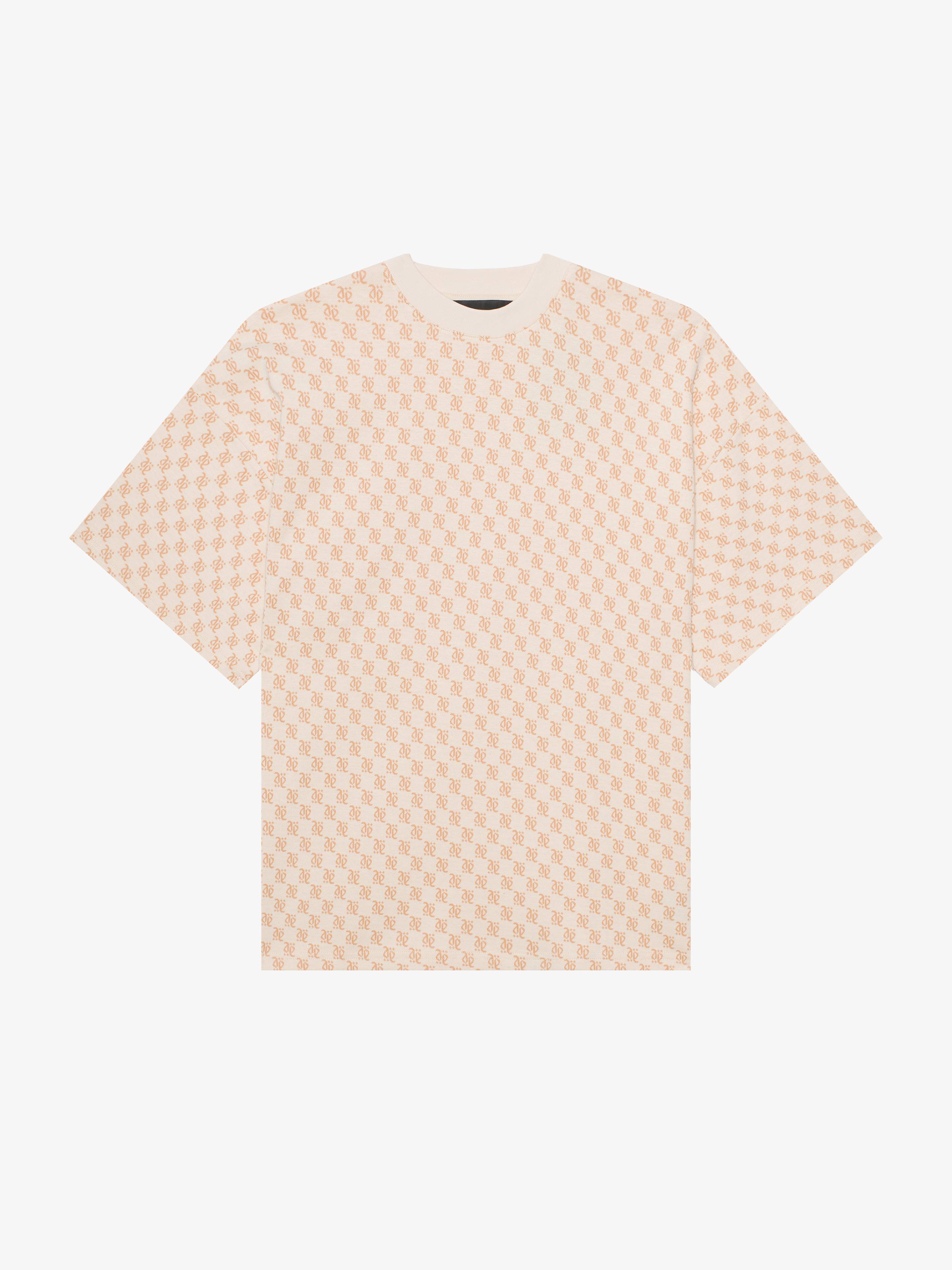 MONOLINK JACQUARD T-SHIRT-T-shirts-Place of Elms