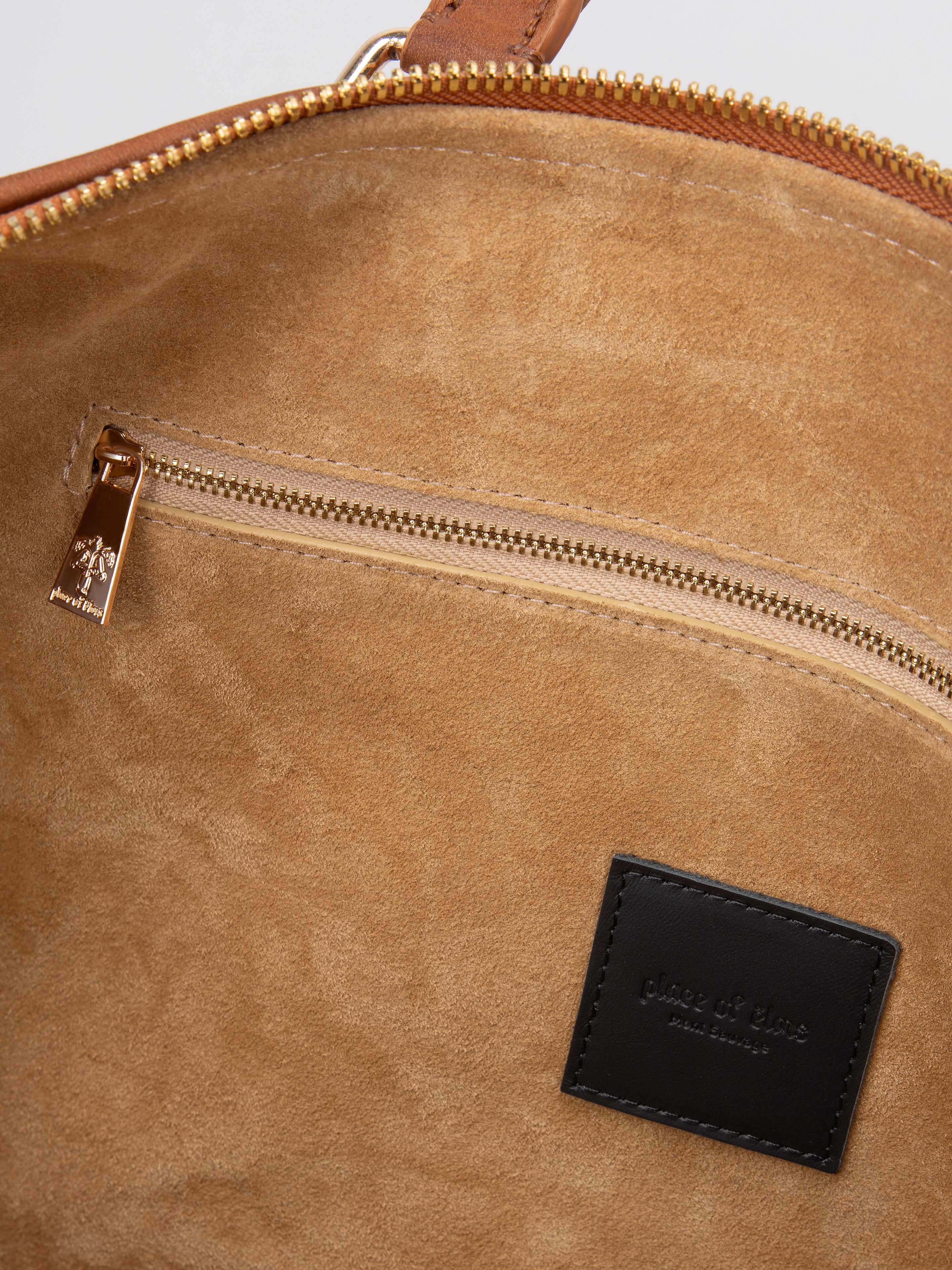 TOBACCO SUEDE ARBOR BAG