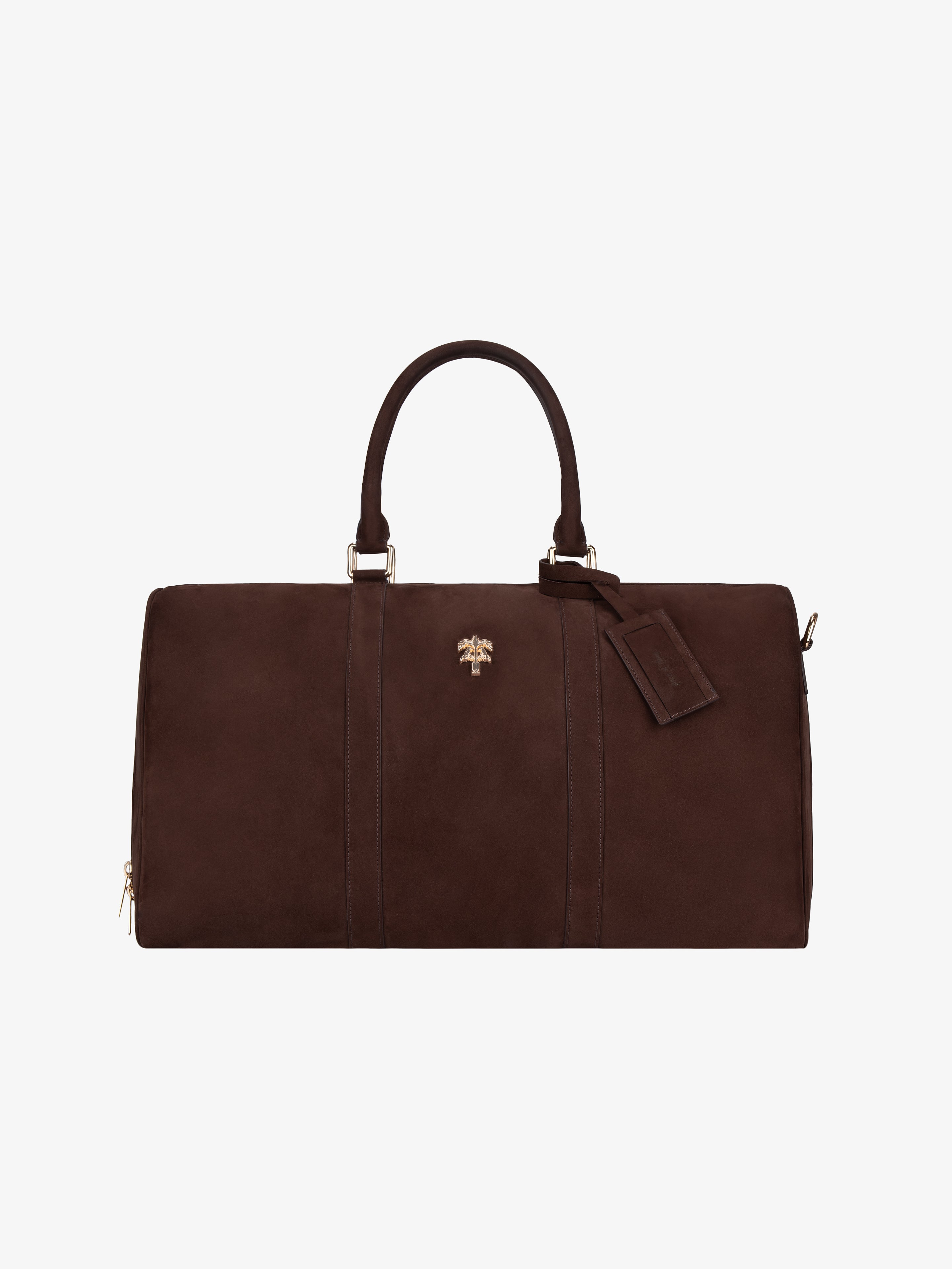 CHOCOLATE NUBUCK ARBOR BAG