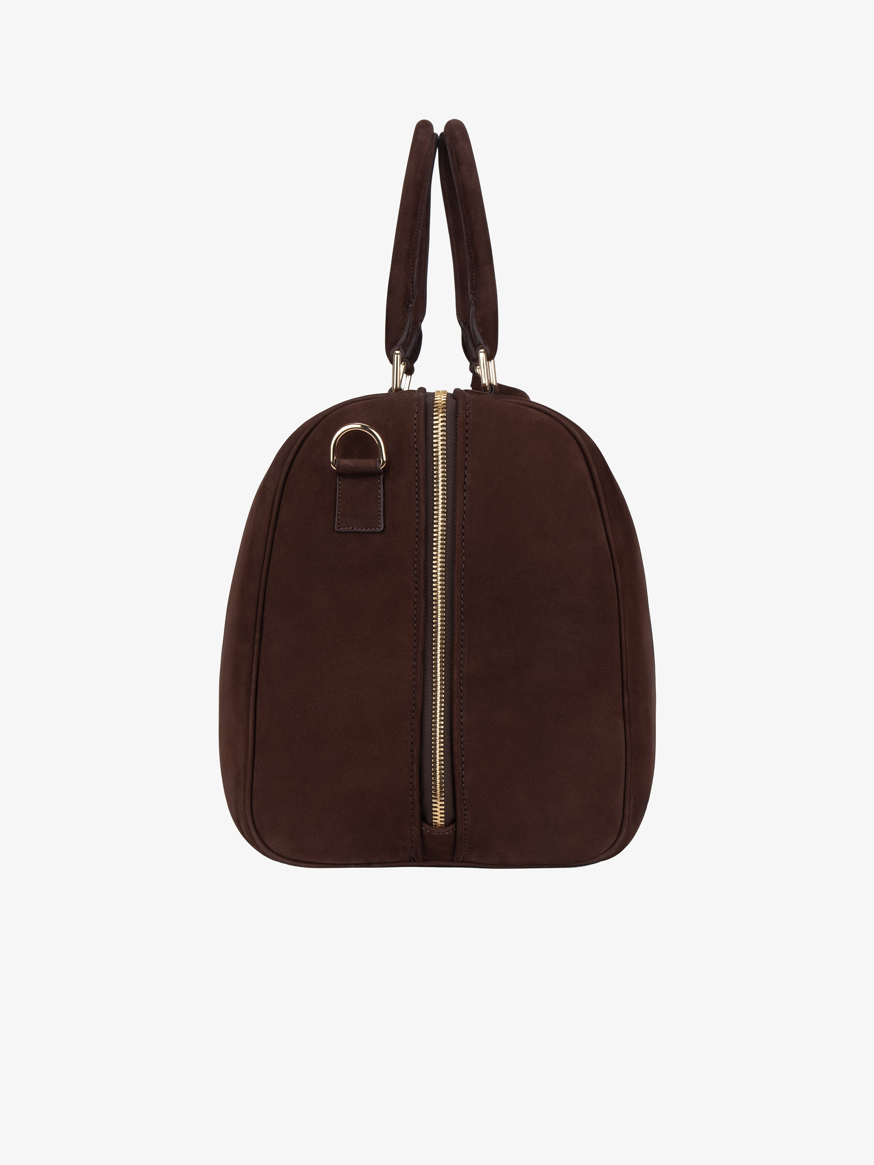 CHOCOLATE NUBUCK ARBOR BAG