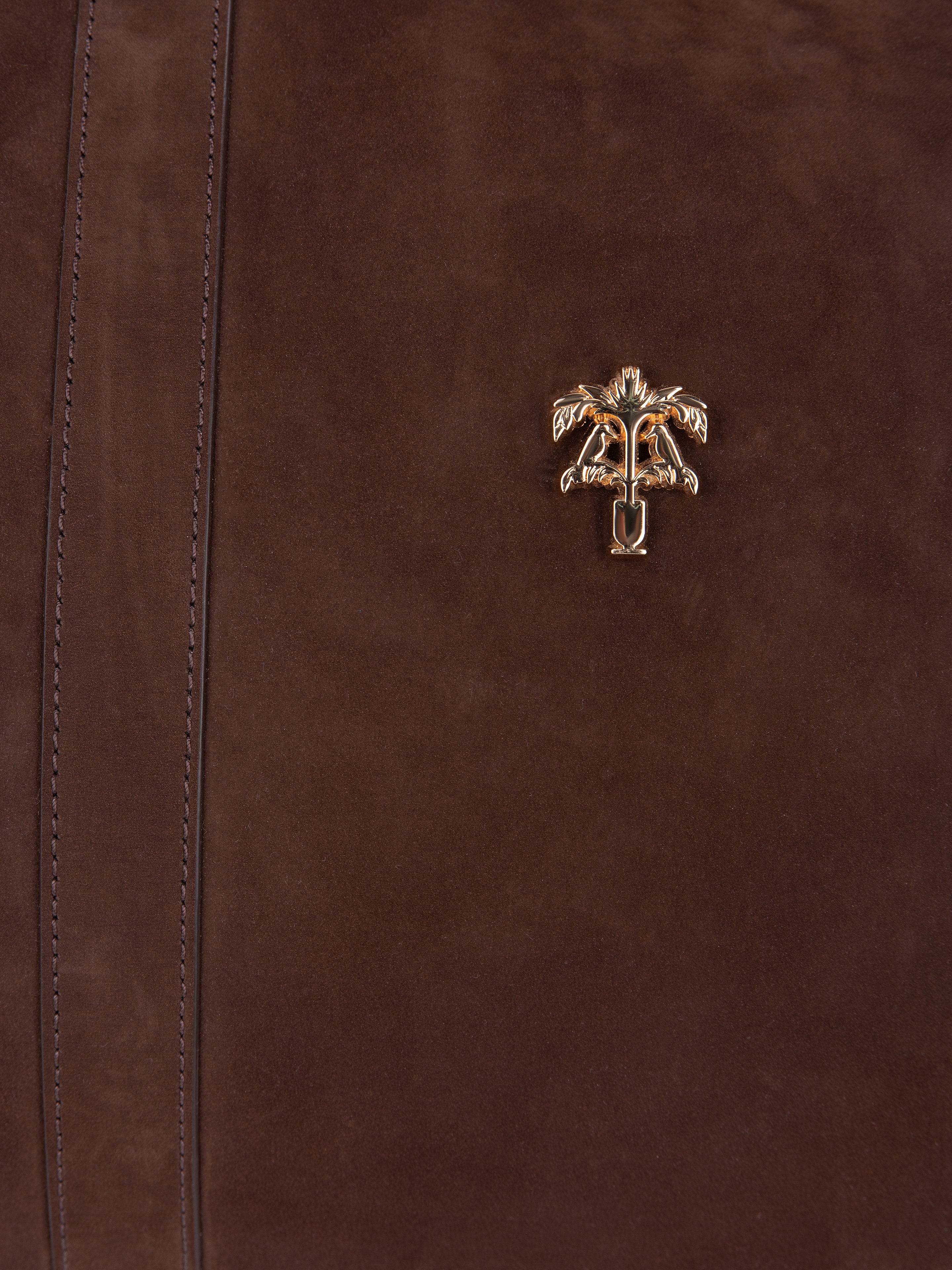 CHOCOLATE NUBUCK ARBOR BAG
