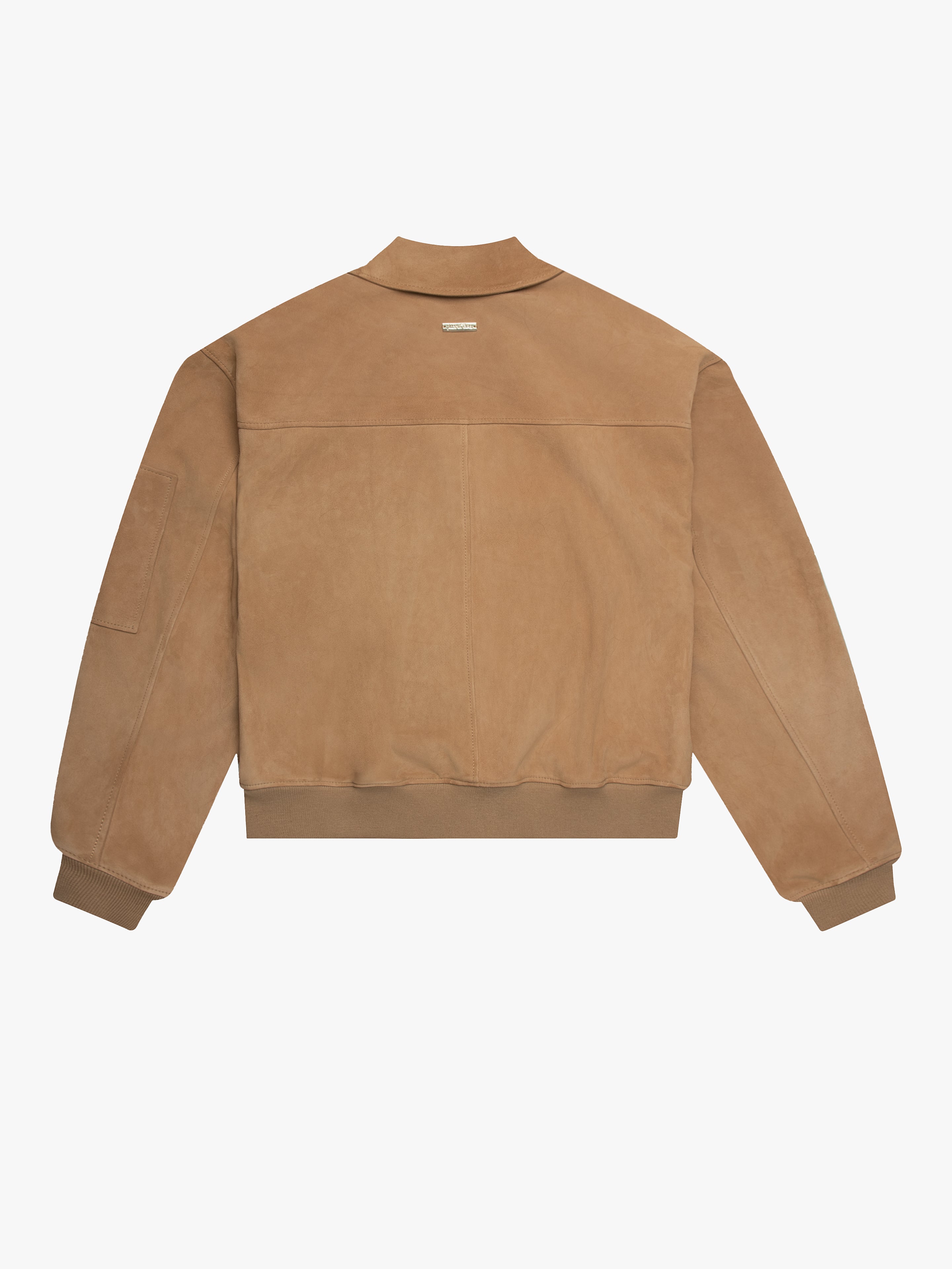 GOLD SAND SUEDE JACKET
