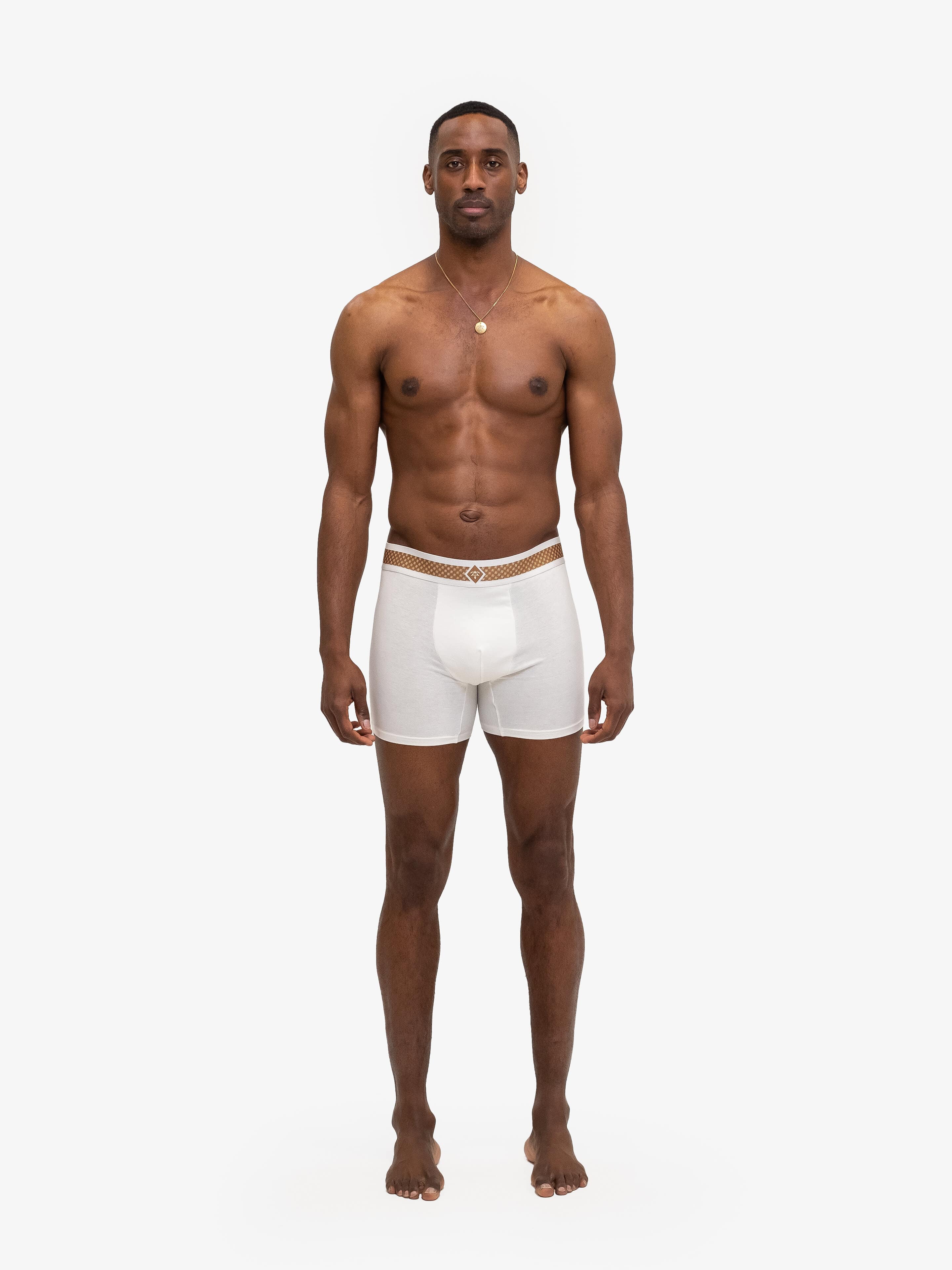 CREMA BOXER SHORTS-Underwear-Place of Elms