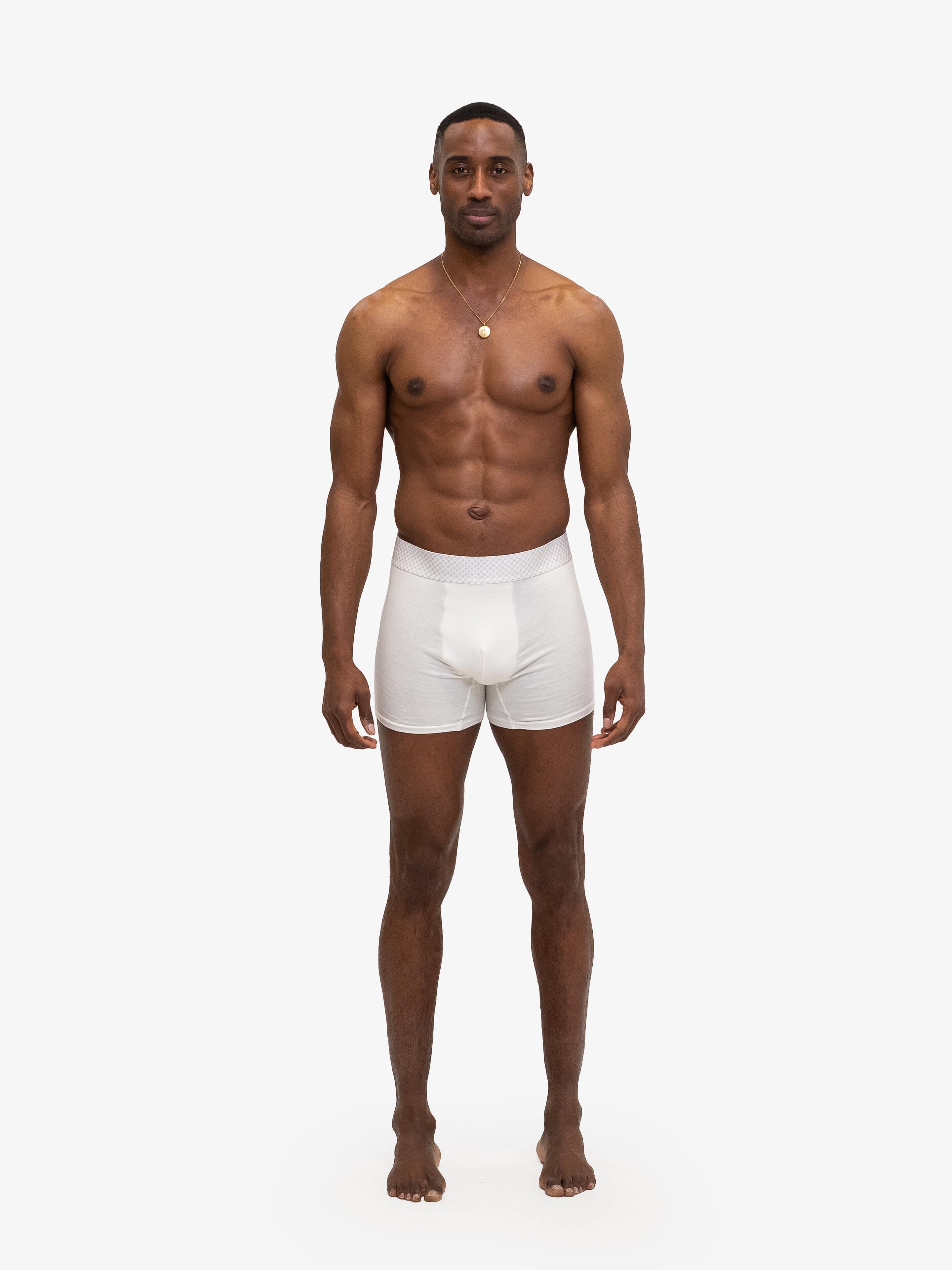 CREMA MONOLINK BOXER SHORTS-Underwear-Place of Elms