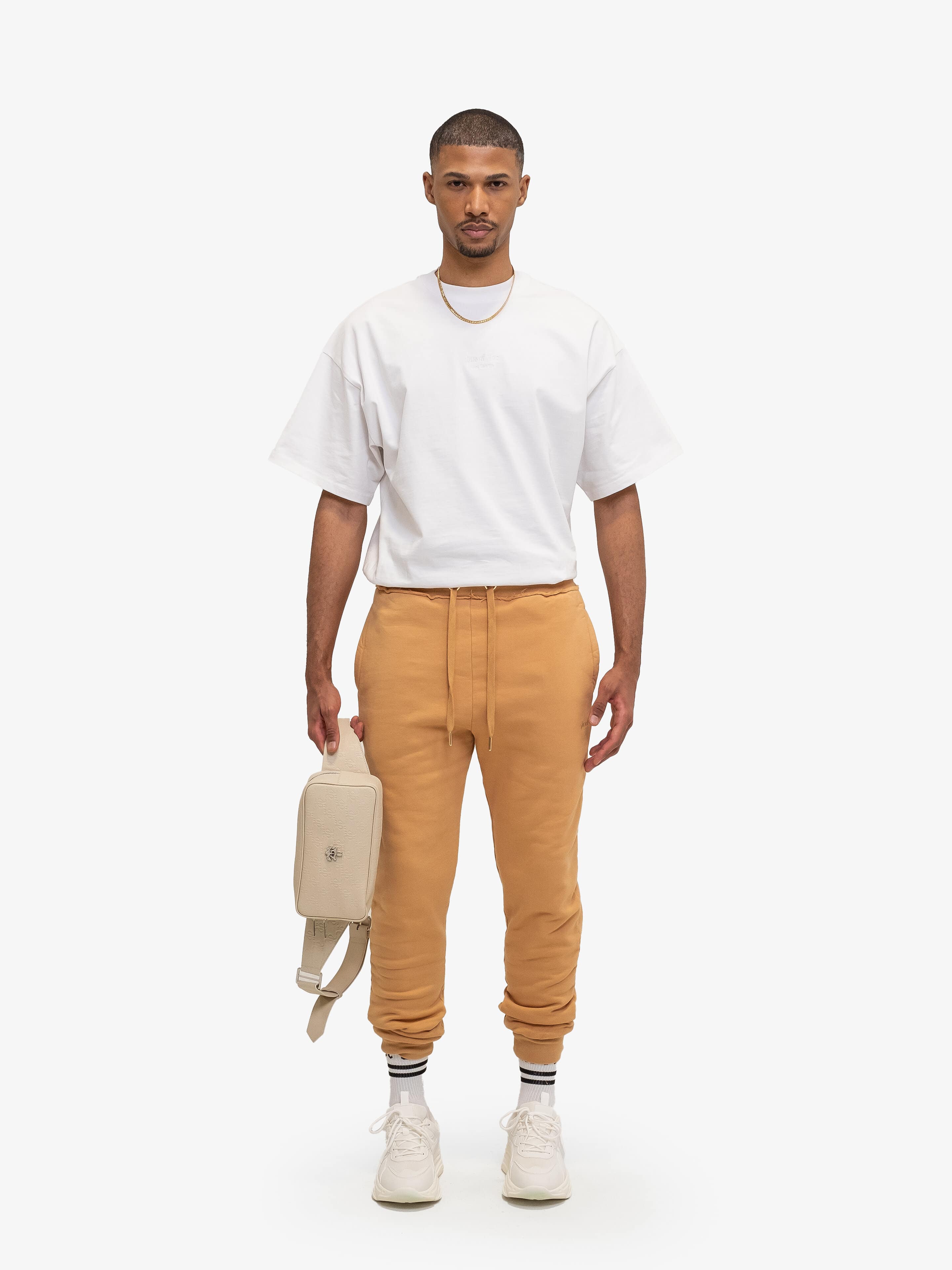 SOFT SAND SWEATPANTS-Sweatpants-Place of Elms