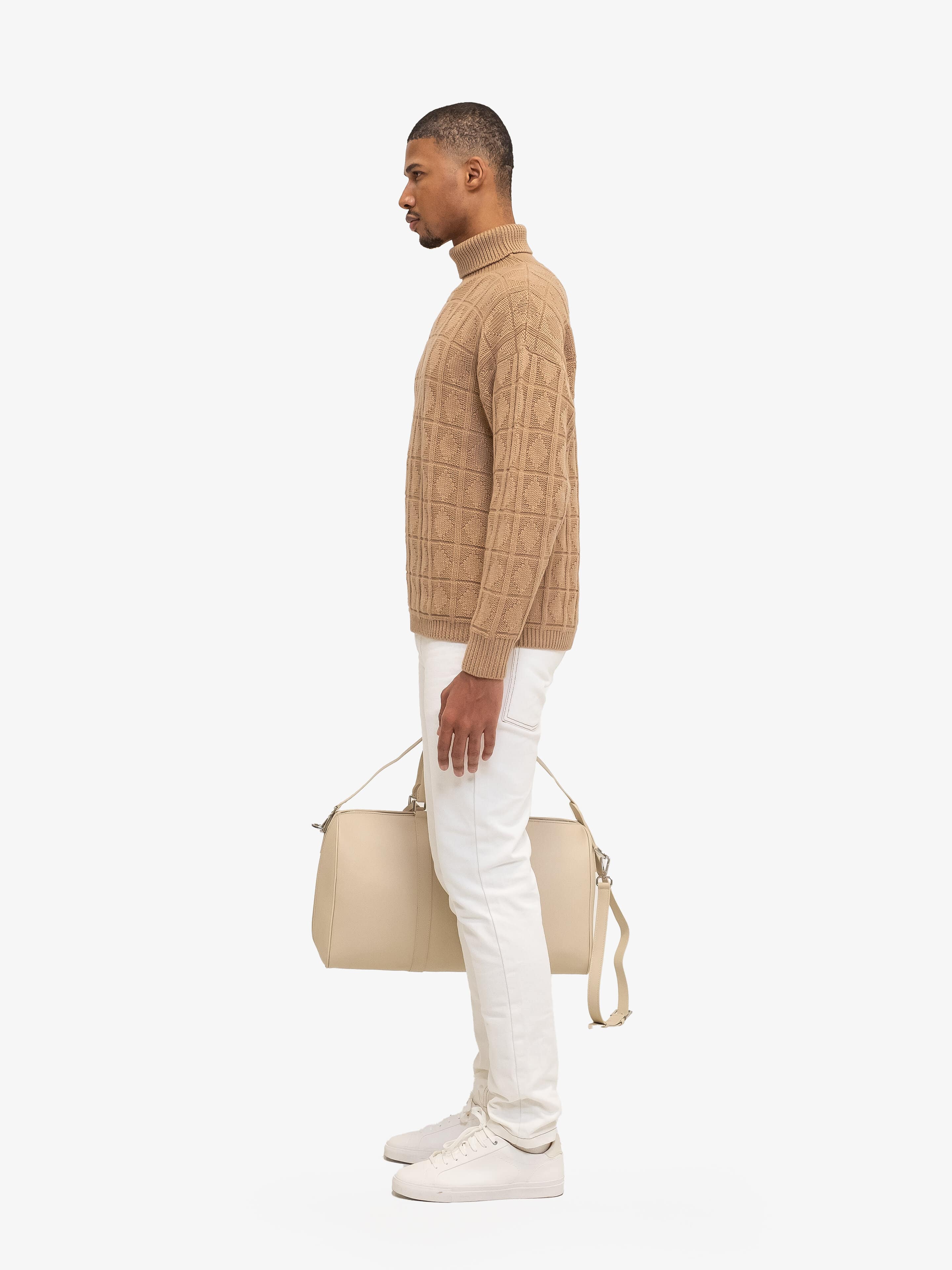 CARAMELLO DIAMONDS SWEATER-Sweaters-Place of Elms