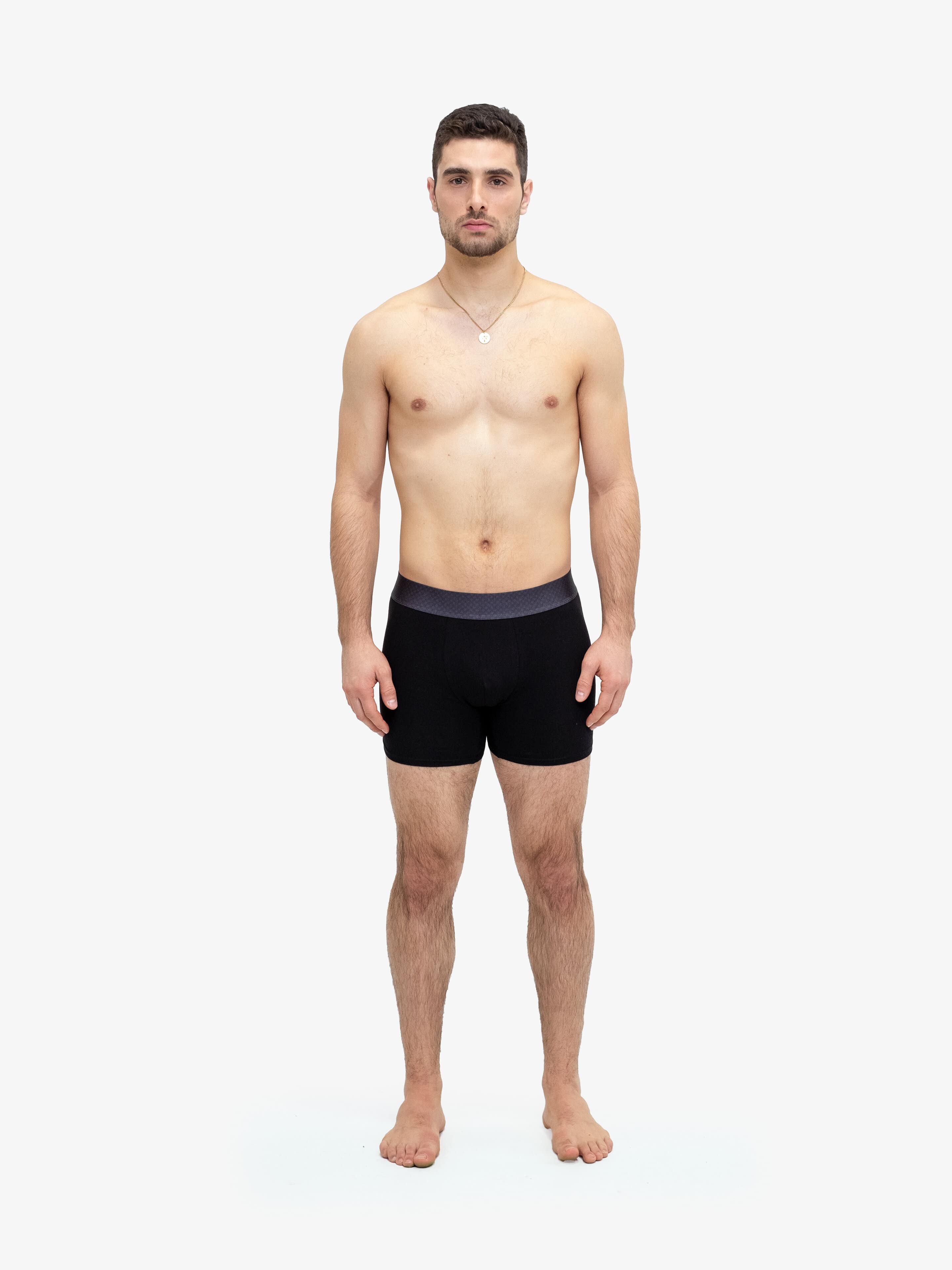 ONYX MONOLINK BOXER SHORTS-Underwear-Place of Elms