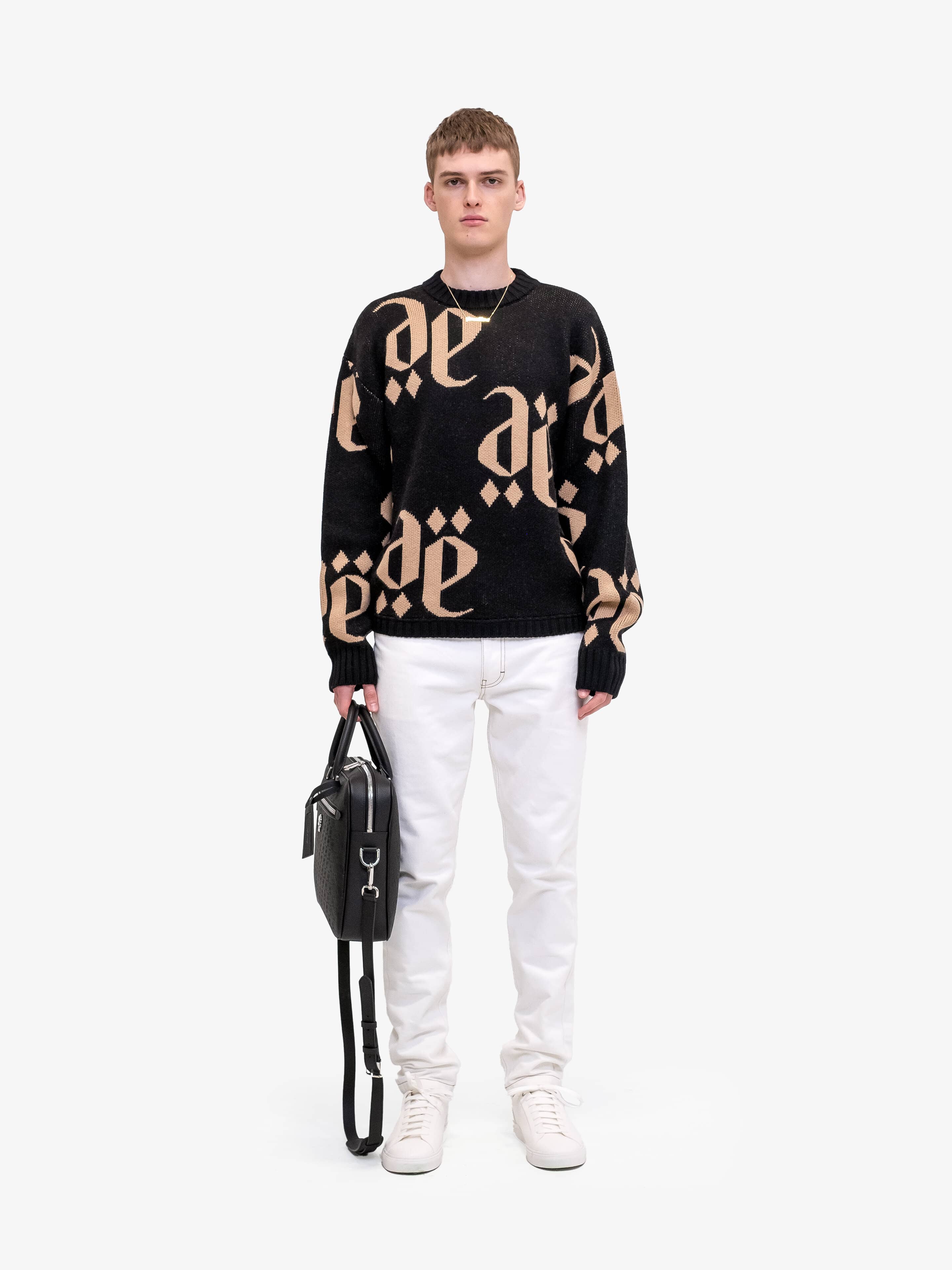 NERO CASTANO MONOLINK SWEATER-Sweaters-Place of Elms