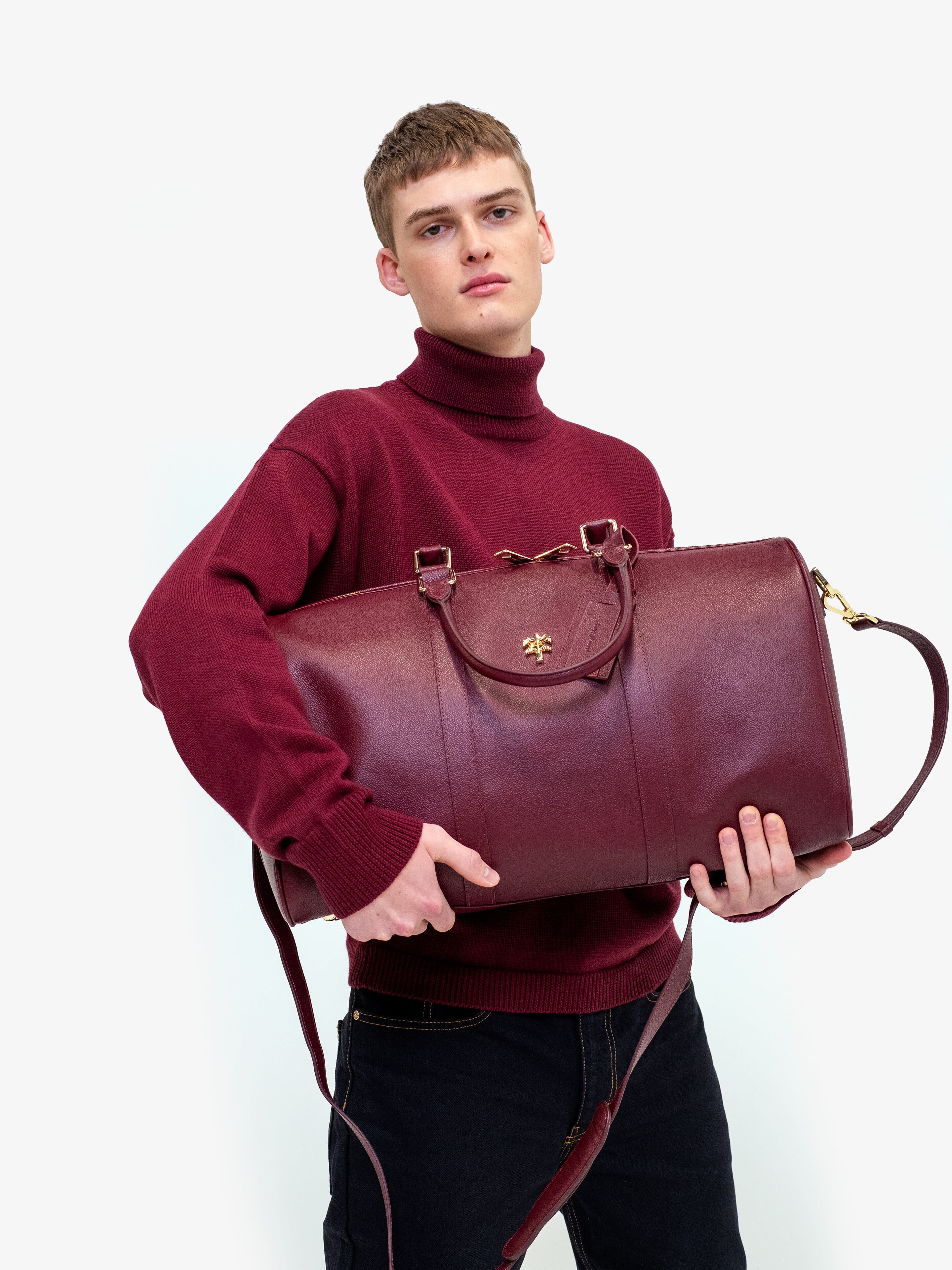 CLASSIC CABERNET ARBOR BAG-Weekend Bags-Place of Elms