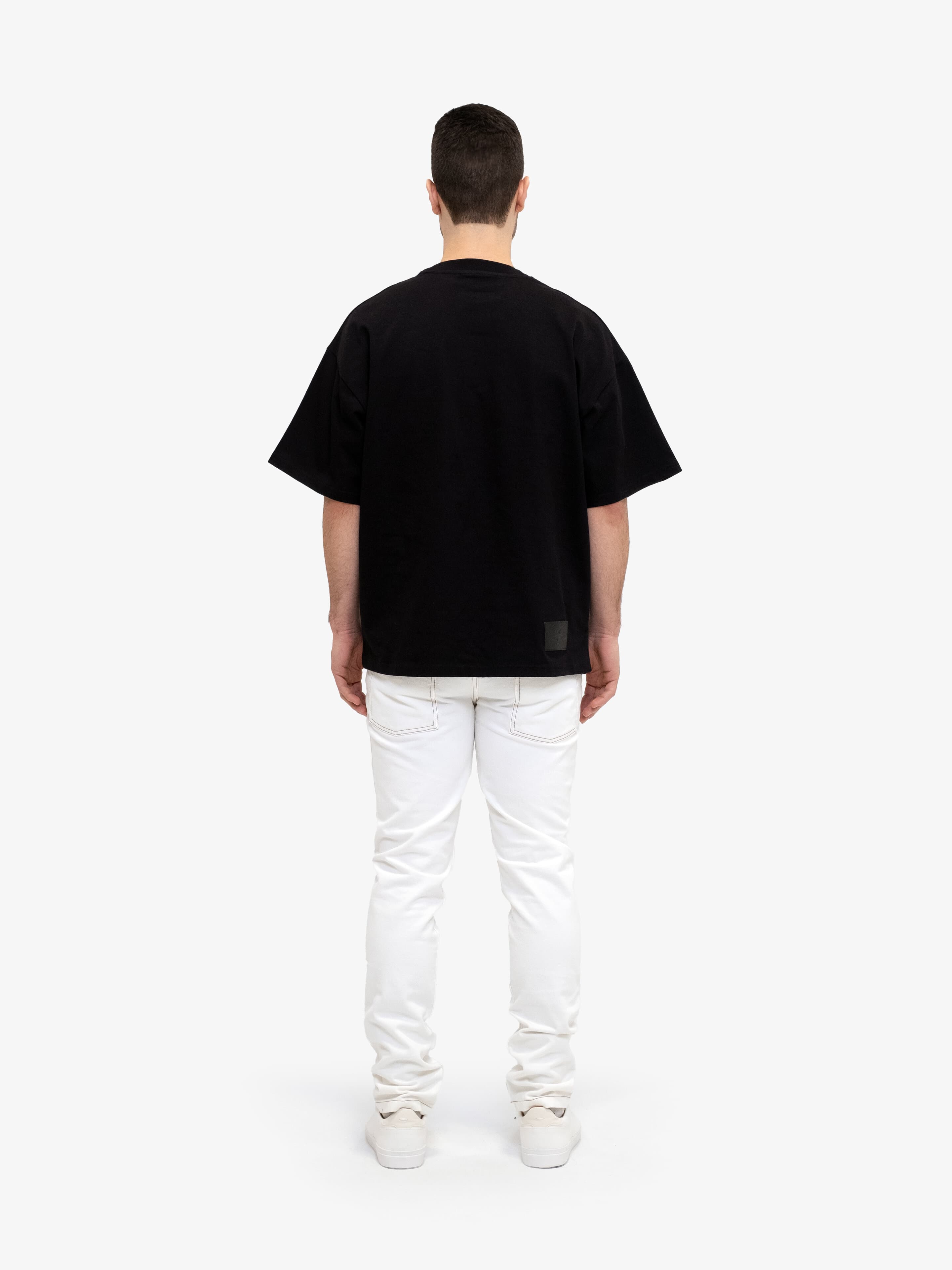 CLEAN BLACK T-SHIRT-T-shirts-Place of Elms