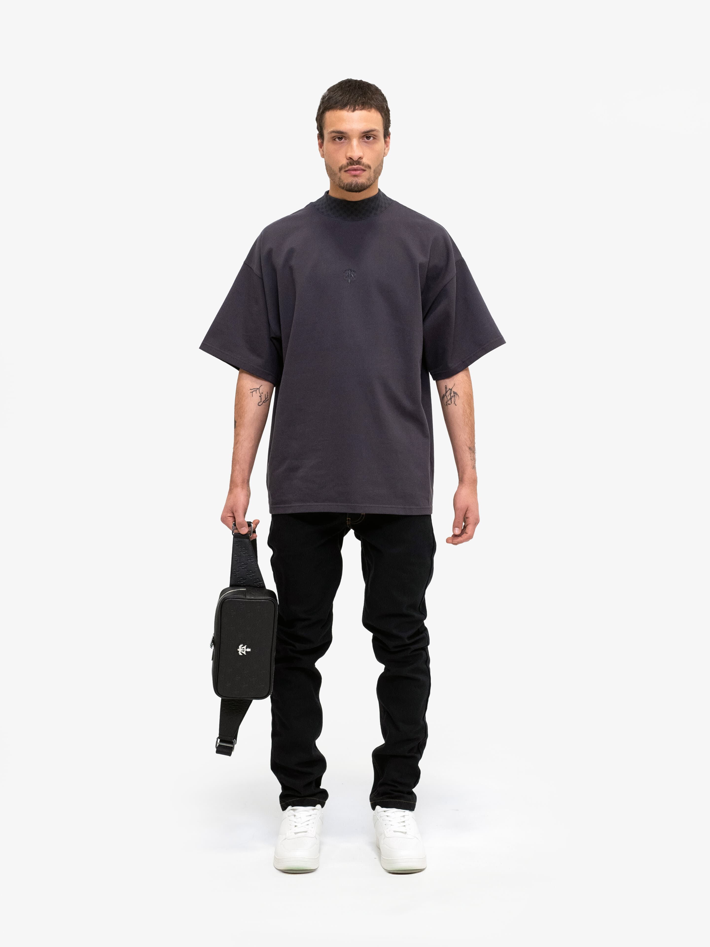 MOCK OBSIDIAN T-SHIRT-T-shirts-Place of Elms