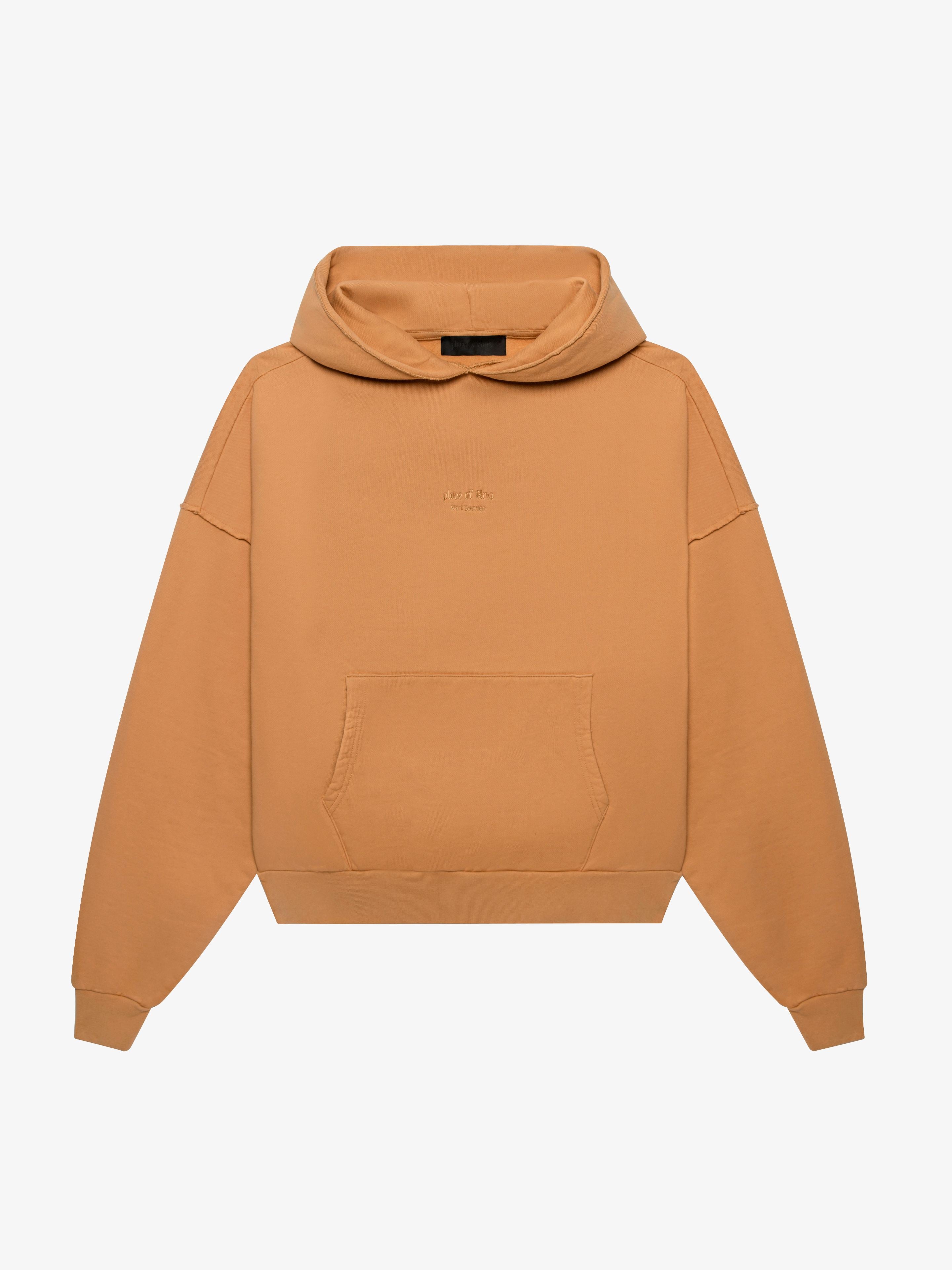 SOFT OVERSIZED SAND HOODIE-Hoodies-Place of Elms