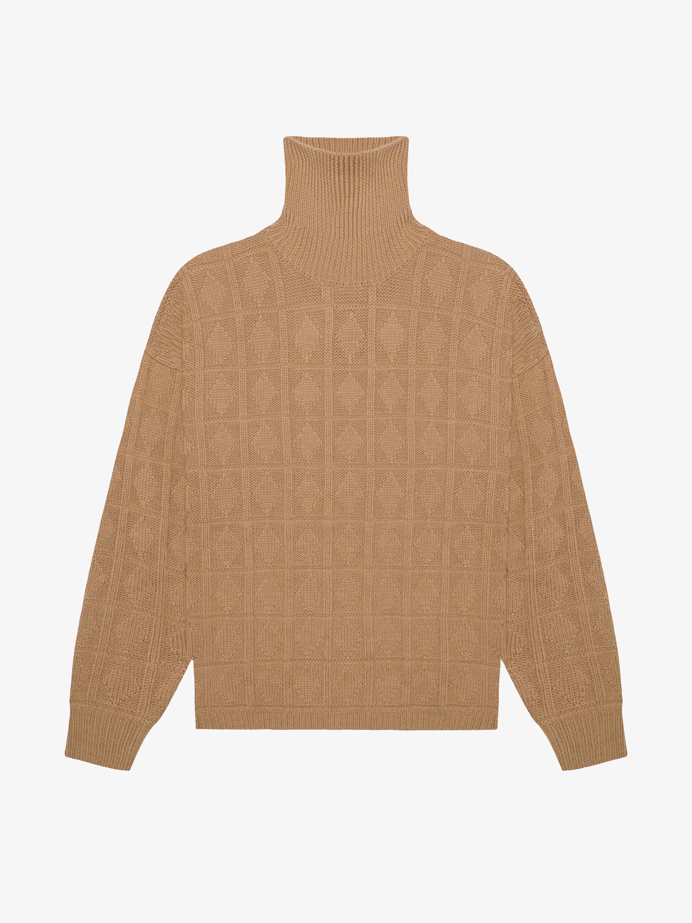 CARAMELLO DIAMONDS SWEATER-Sweaters-Place of Elms
