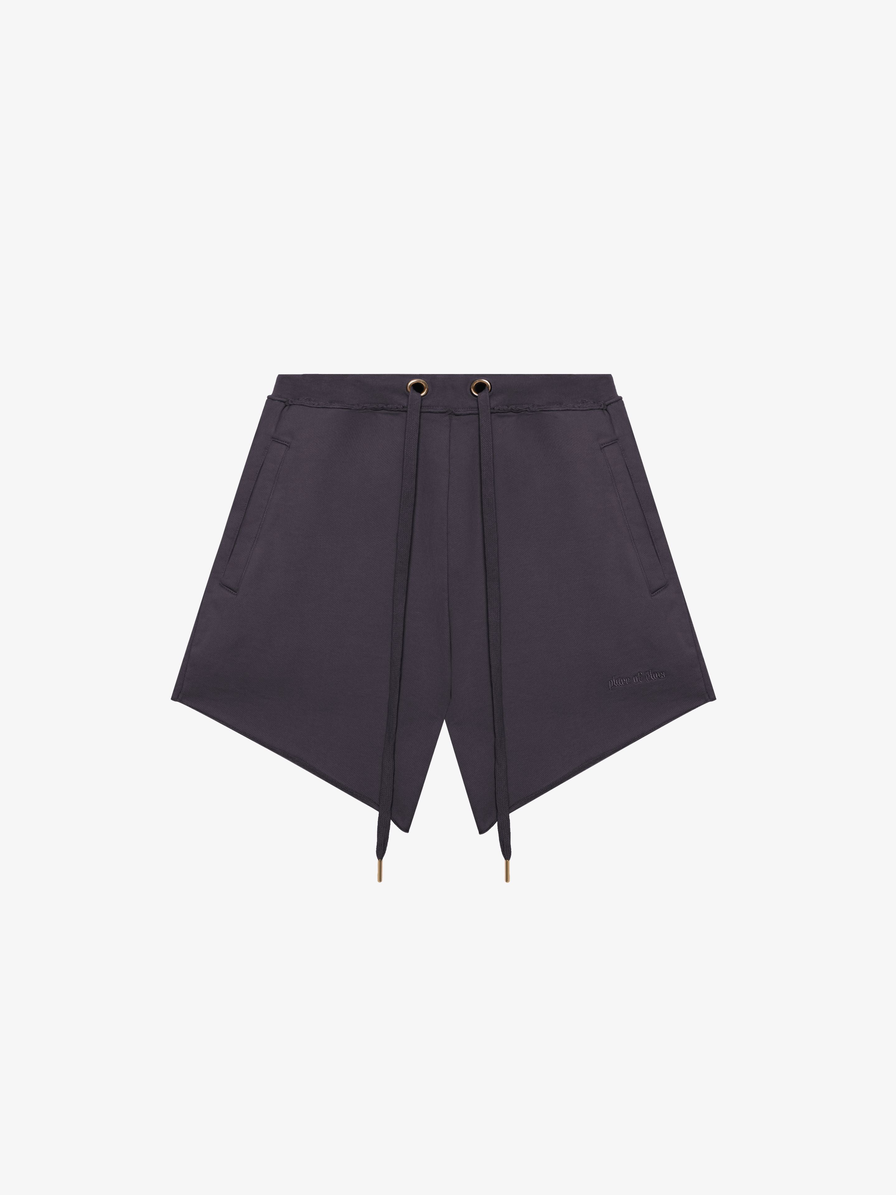 W CHARCOAL SHORTS-Shorts-Place of Elms